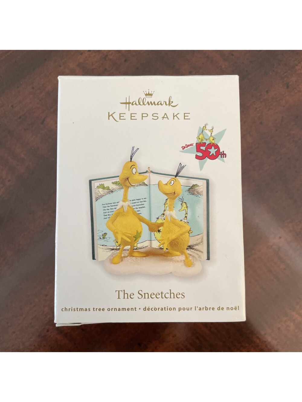 2011 New Hallmark Keepsake THE SNEETCHES Christmas Tree Ornament Dr Seuss 50th